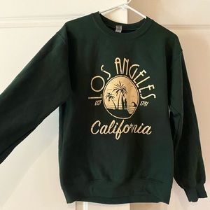 Brand new Gildan Los Angeles crewneck sweatshirt